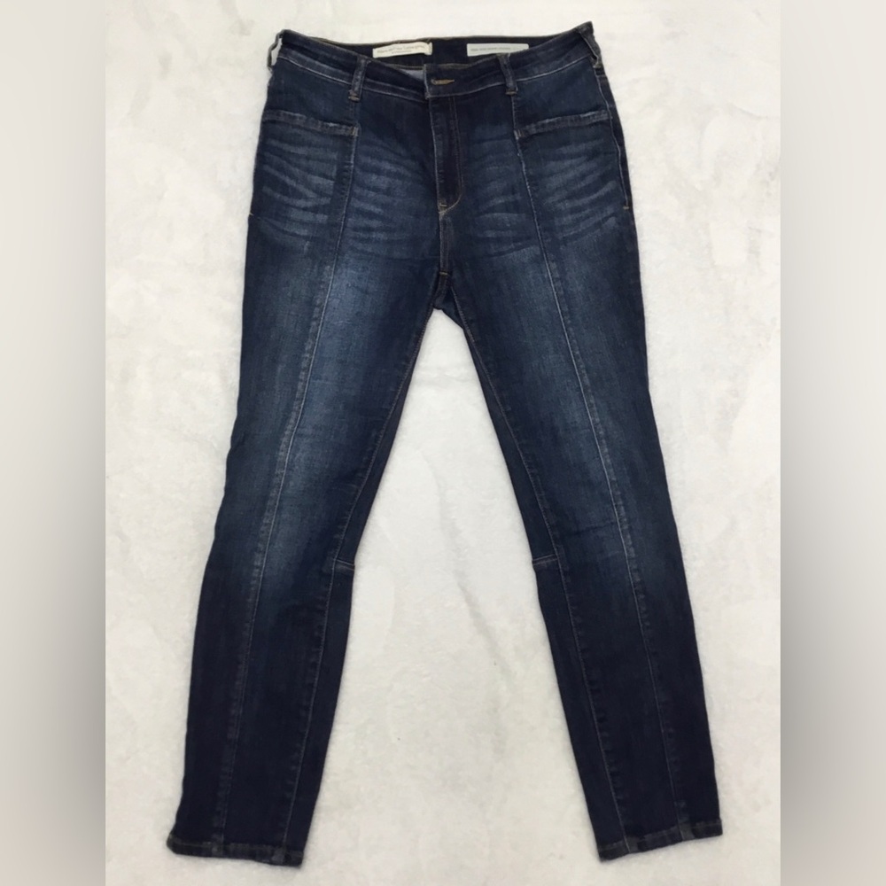 Anthropologie Pilcro & The Letterpress High Rise Denim Jean Legging Size 32
